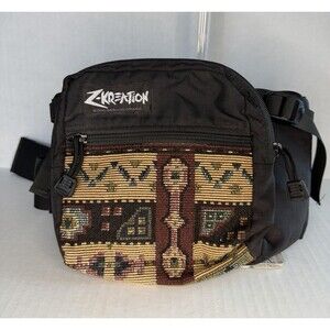 Vintage Z-Kreation Hiking Fanny Pack Waist Bag 2 Drink Holders